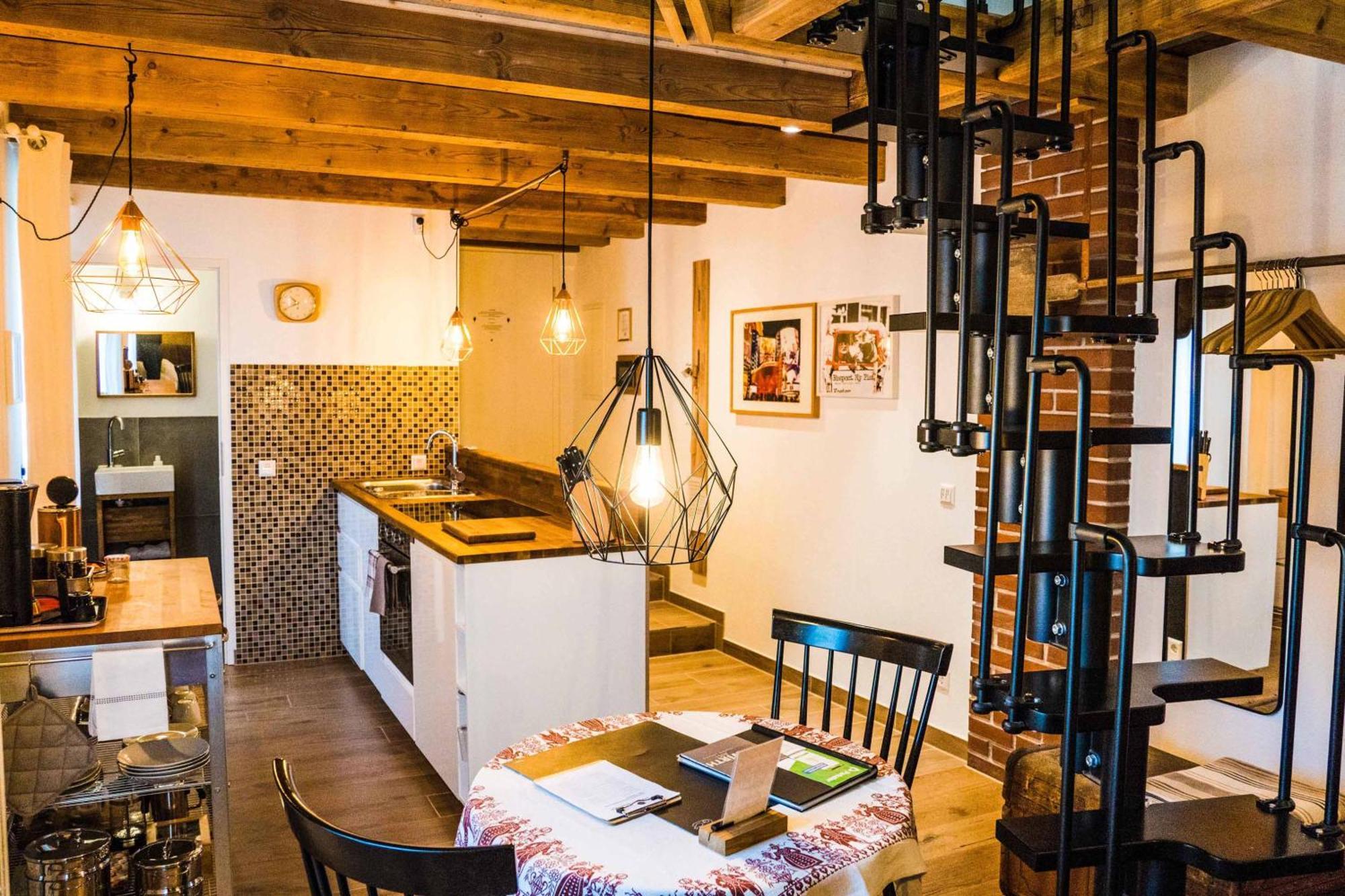 Besighomes Apartment Tiny House 베시그하임 외부 사진